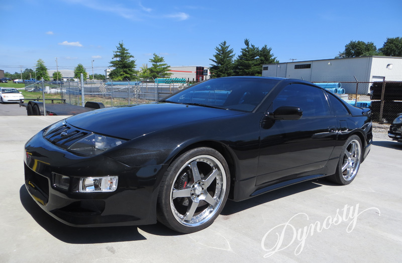 300ZX Z32 stock twin turbo Haltech tuned at Dynosty