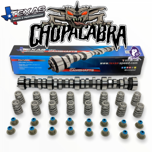 TSP Chopacabra Cam Kit with camshaft, beehive springs and valve seals