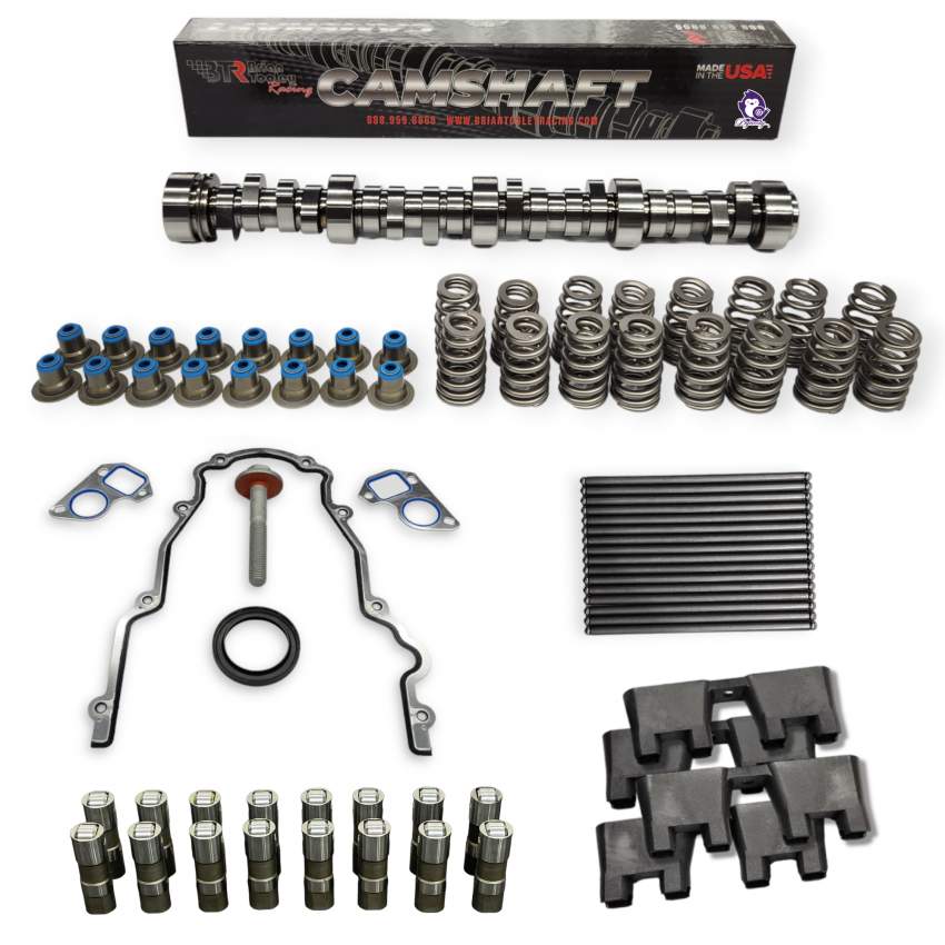 BTR Stage 4 V2 Truck Cam Kit with Pushrods, Install Kit, and Lifters ...